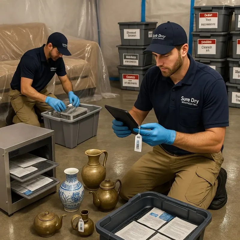 Content Protection and Restoration process in Saint Martinville, LA