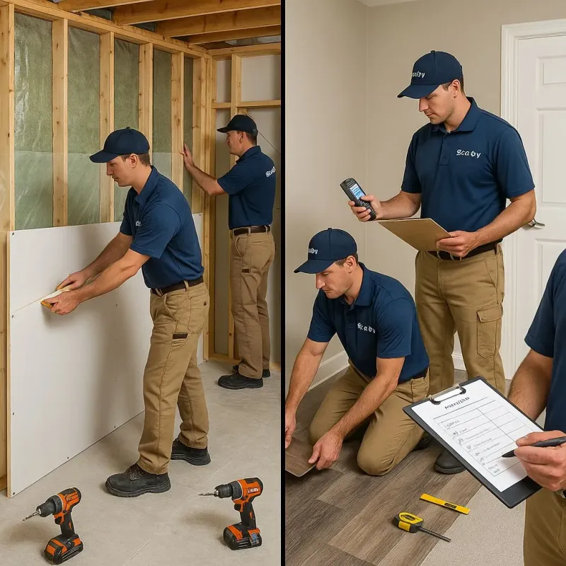 Repairs and Reconstruction process in Saint Martinville, LA